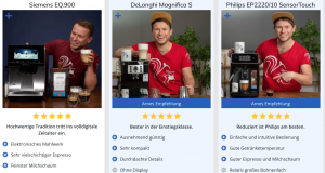 Beispiel für Produktreviews im Affiliate Marketing